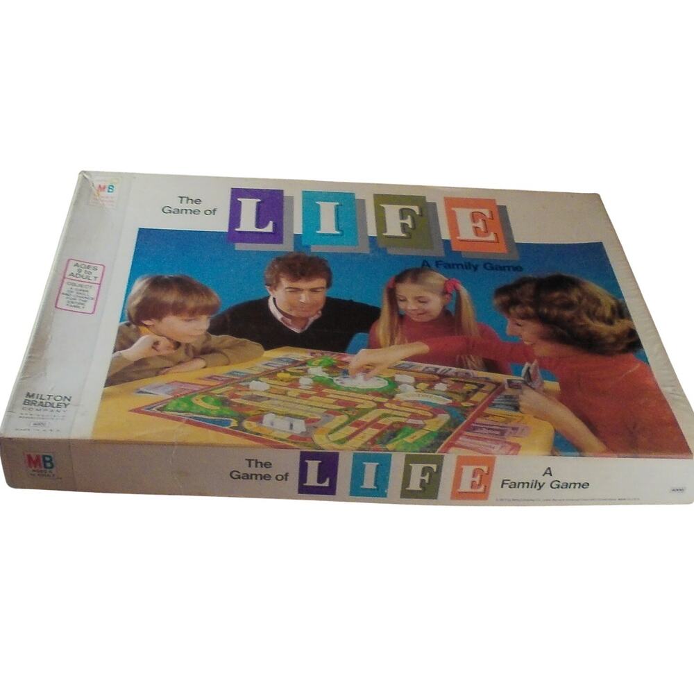 Vintage 1977 The Game of Life #4000 Milton Bradley 99.9% Complete